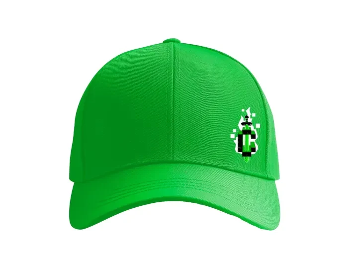 Boné Cadres Verde C Pixel